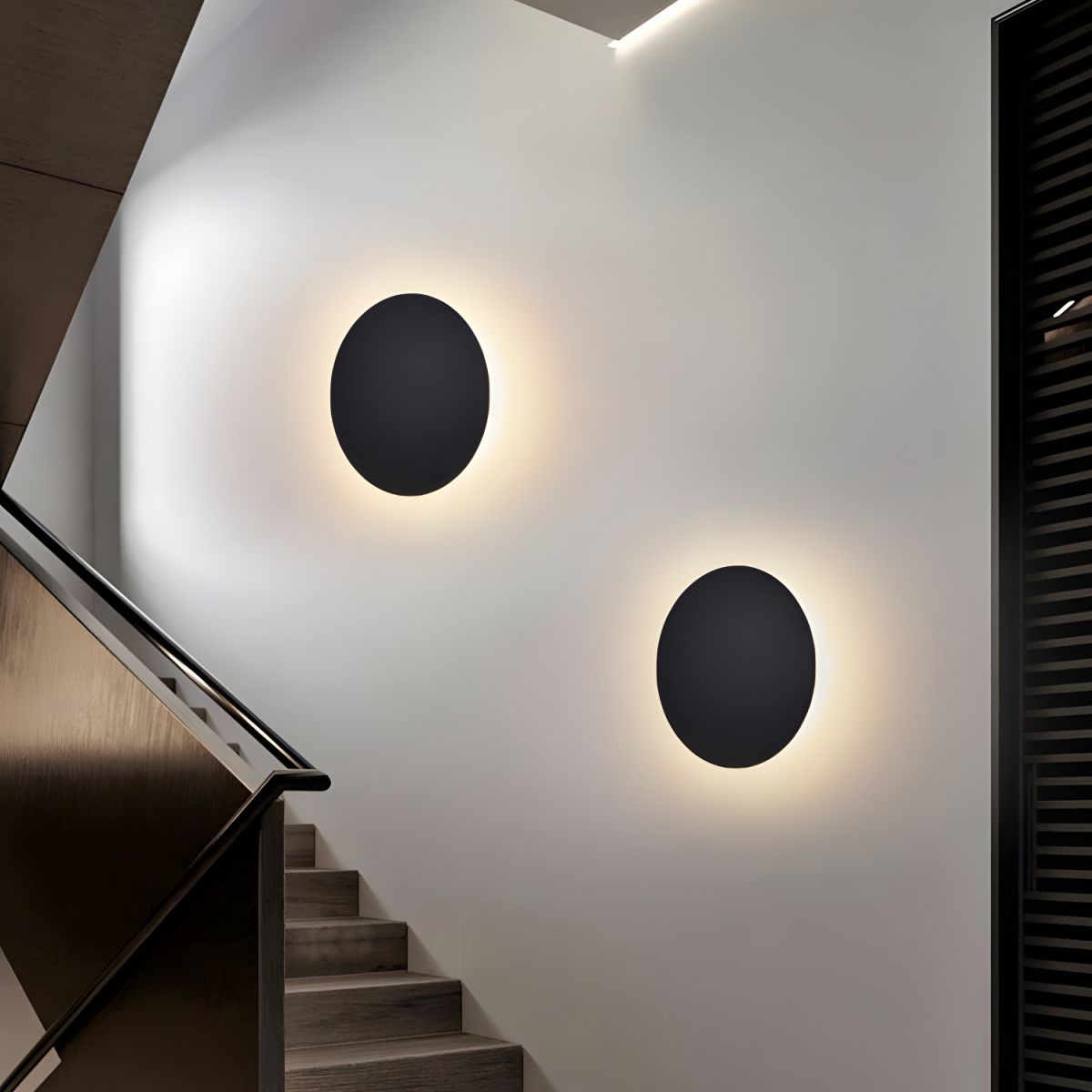 Lampe de chevet Murale Ronde Design - Opale