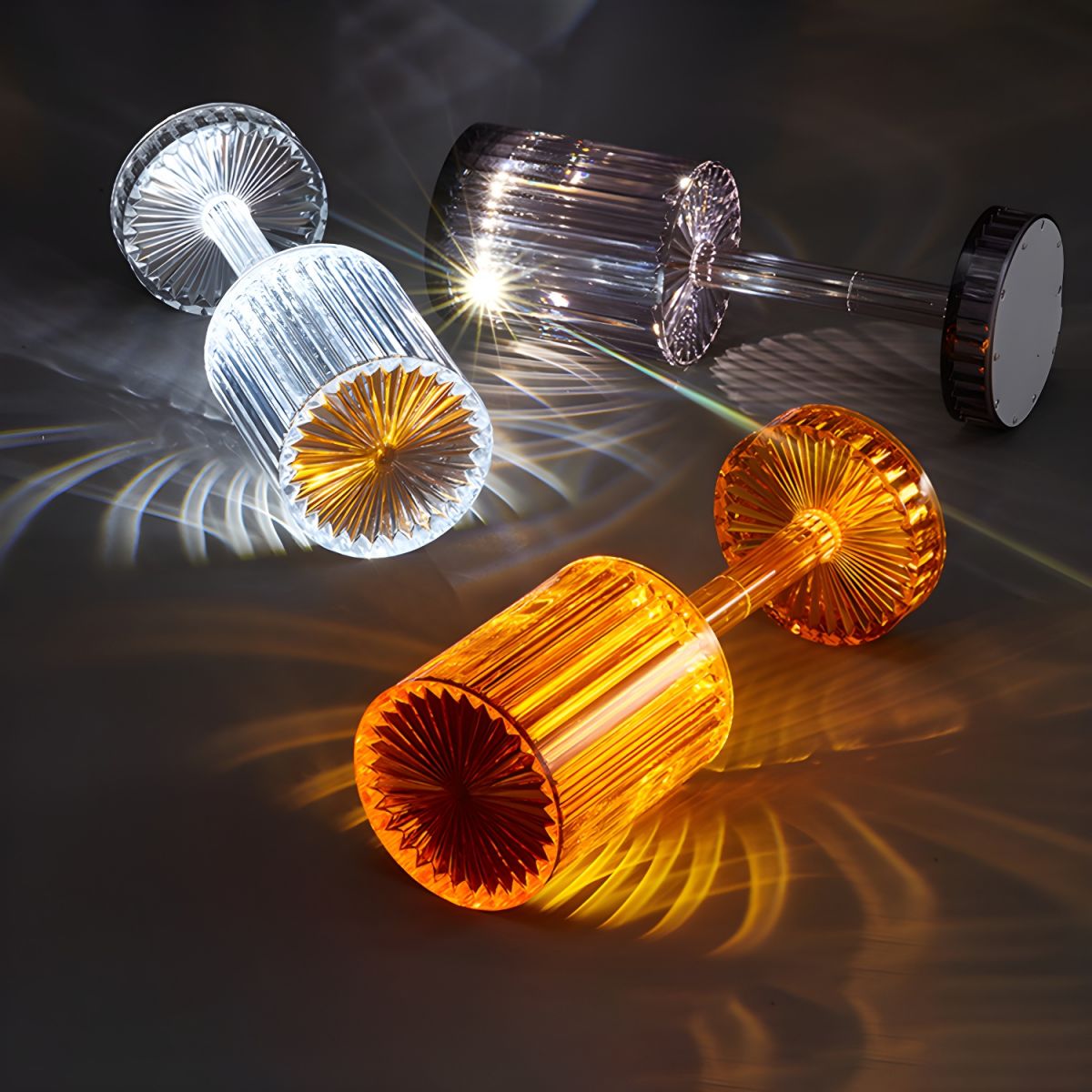 Lampe de Chevet LED Sans Fil à Projection - Opale