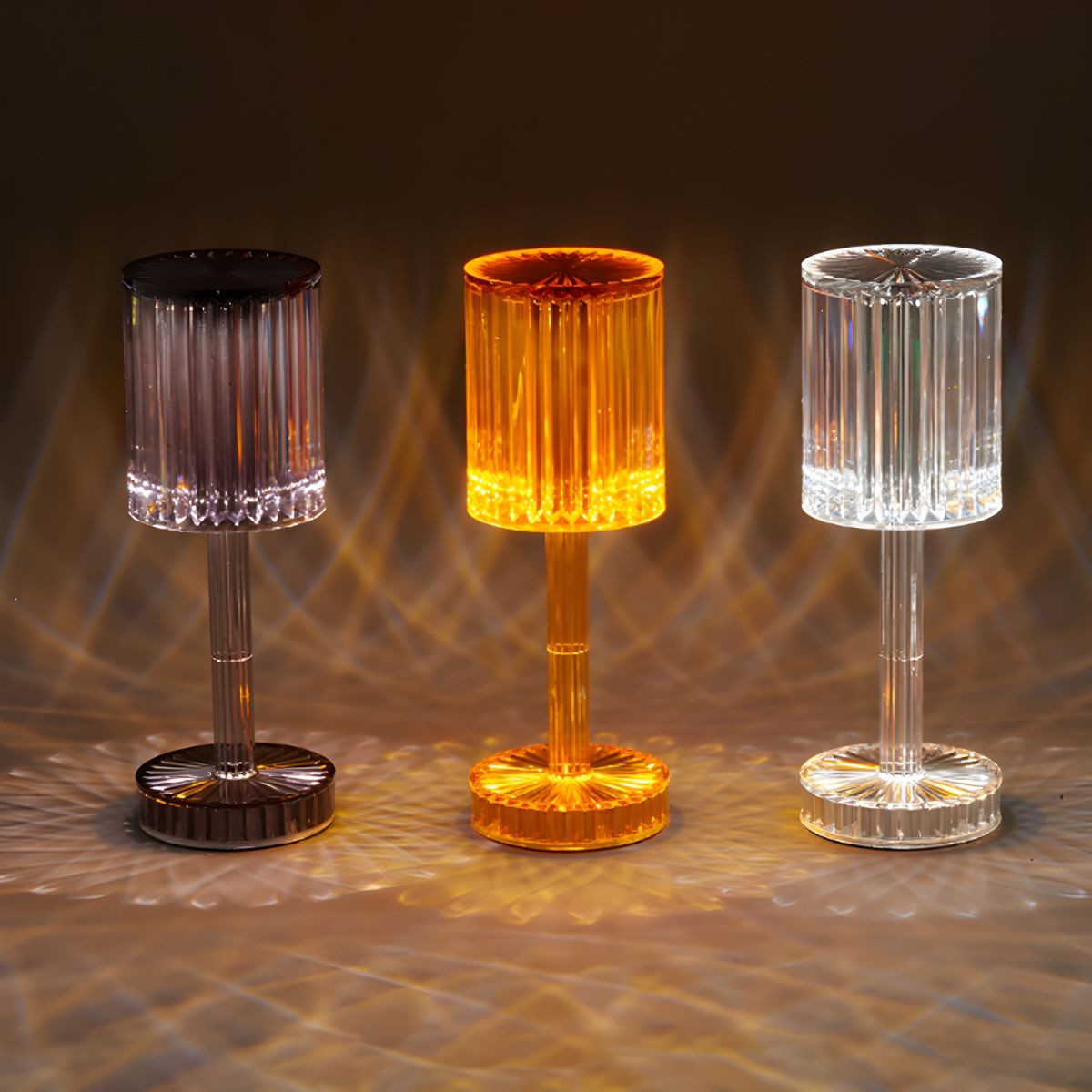 Lampe de Chevet LED Sans Fil à Projection - Opale