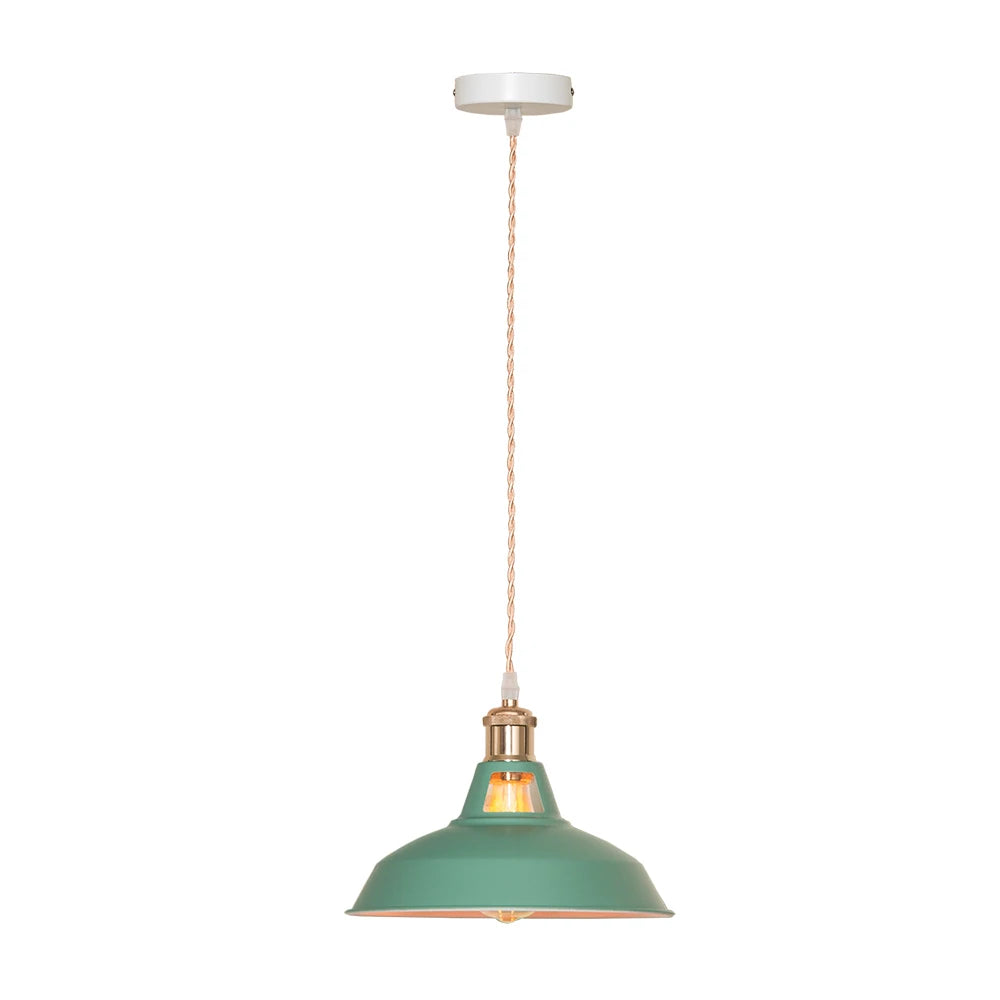 Lampe de chevet Suspendue style Rétro Colorée - Opale