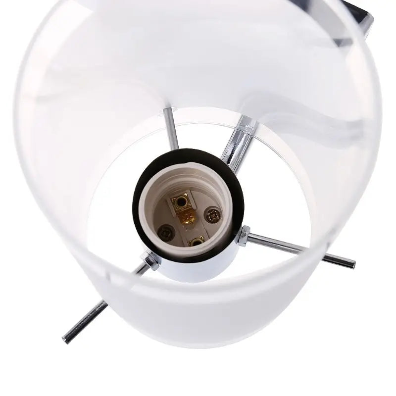 Lampe de chevet Murale Cylindre en Verre - Opale