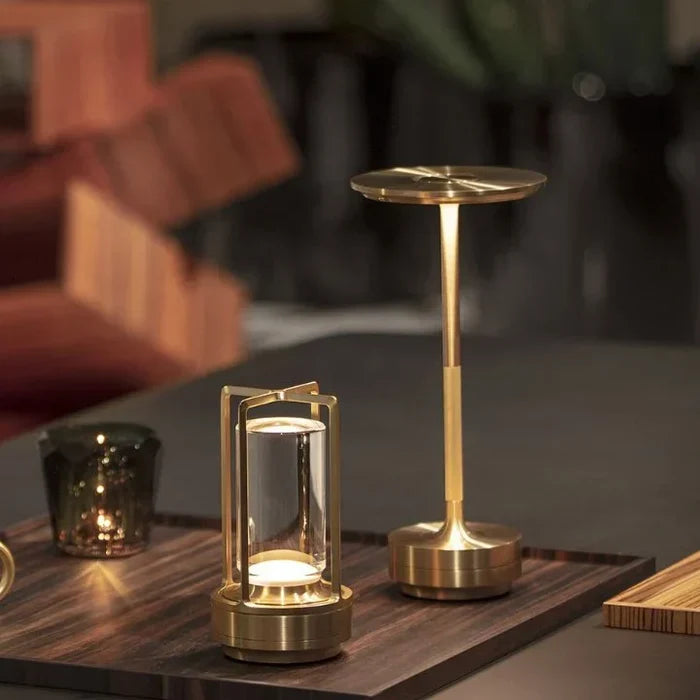 Lampe de chevet Sans fil Rechargeable et Tactile à LED - Opale