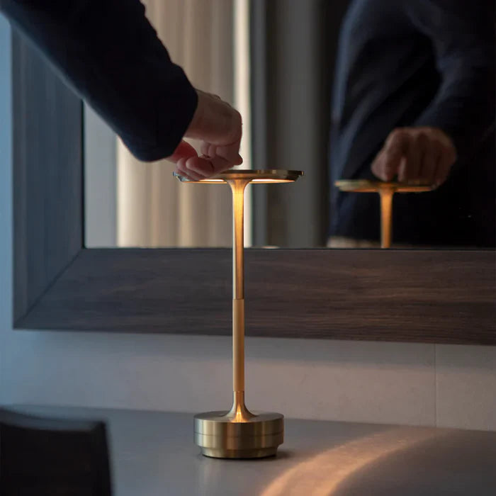 Lampe de chevet Sans fil Rechargeable et Tactile à LED - Opale
