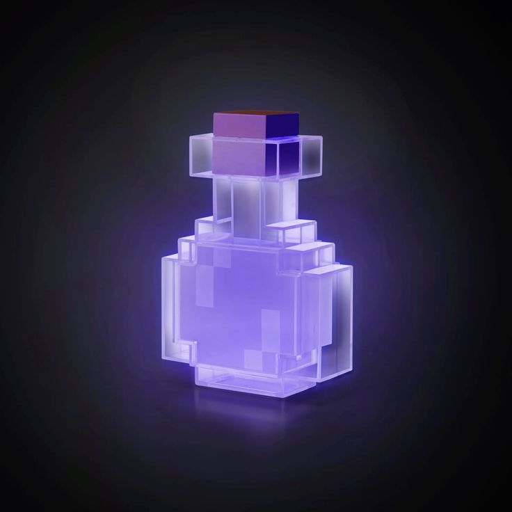 Lampe de Chevet Minecraft en Potion sans fil