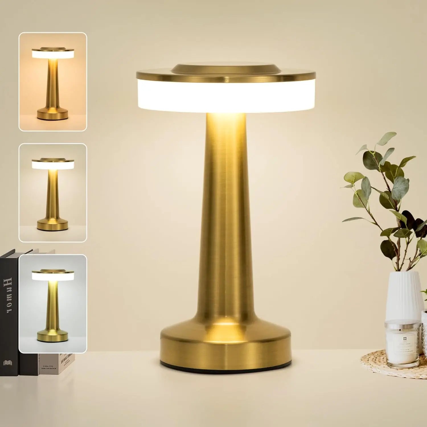 Lampe de chevet Design Tactile LED - Opale