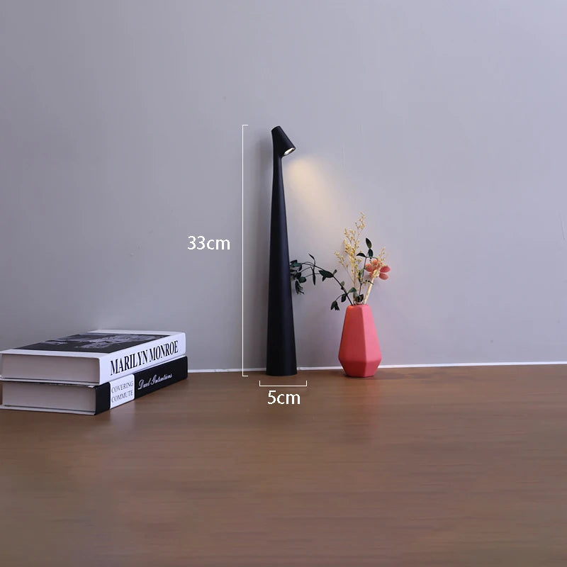 Petite Lampe de chevet Moderne Portable Tactile - Opale