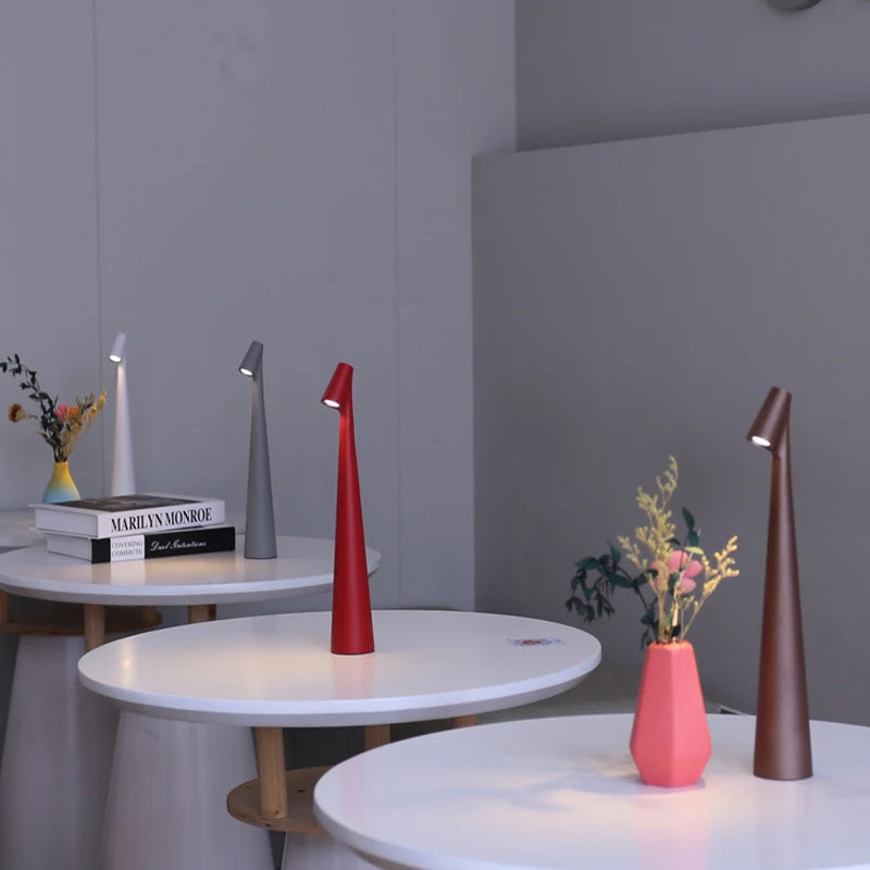 Petite Lampe de chevet Moderne Portable Tactile - Opale