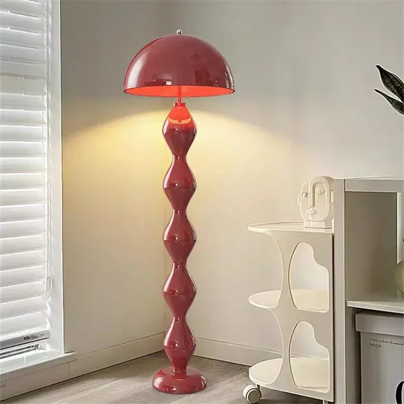 Grande Lampe de chevet Scandinave Champignon - Opale