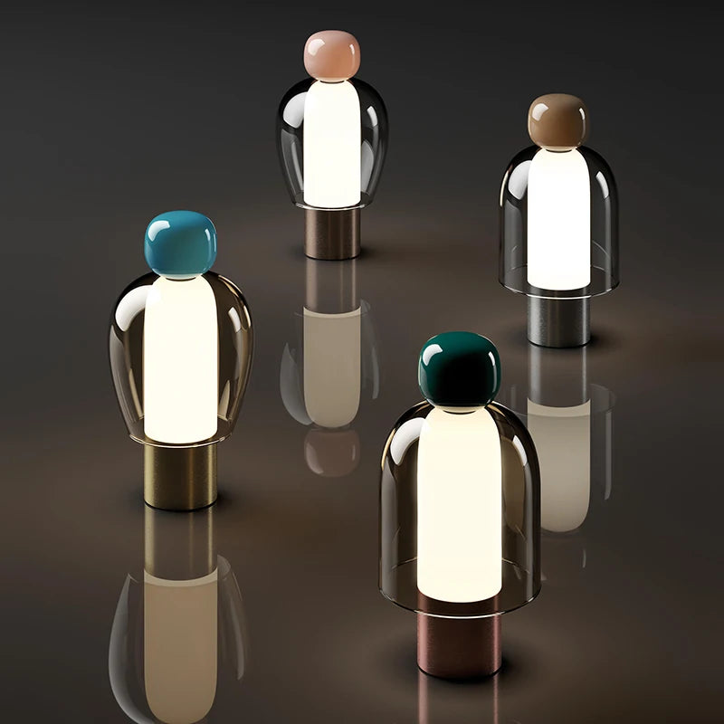 Lampe de chevet Design Italien Moderne LED - Opale