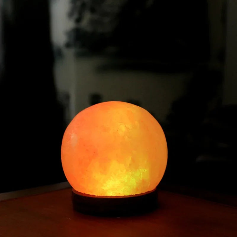 Lampe de Sel Naturelle à Formes - Opale