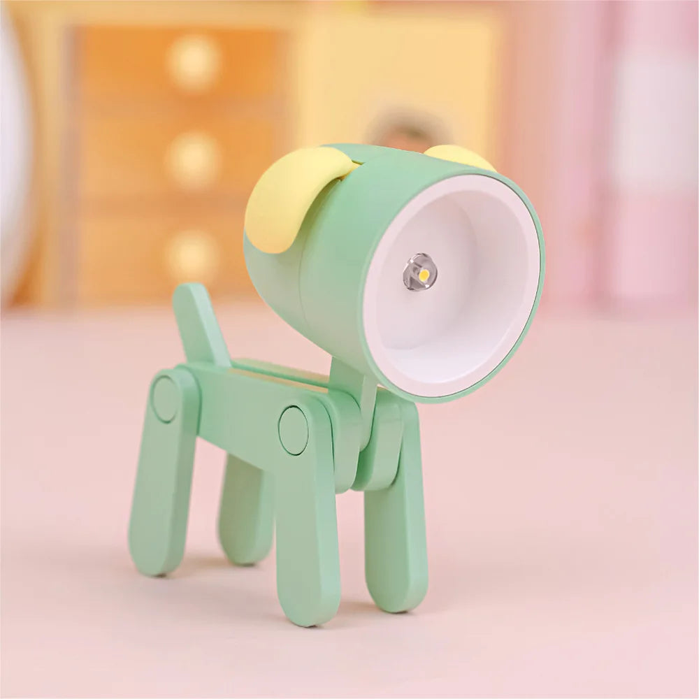 Lampe de chevet Petit Chien Flexible pour Enfant - Opale