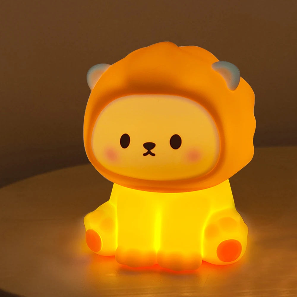Lampe de chevet Jungle Veilleuse Bébé - Opale