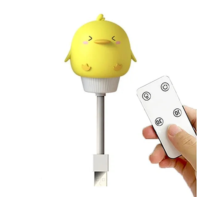 Lampe de chevet Bébé Veilleuse Animaux Mignon USB - Opale